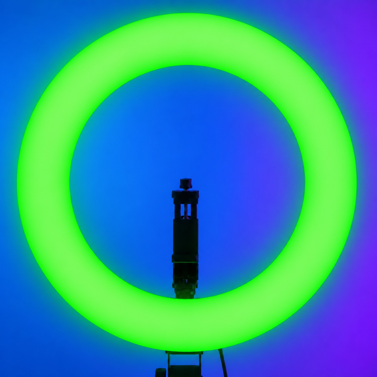 Körlámpa zöld RGB módban